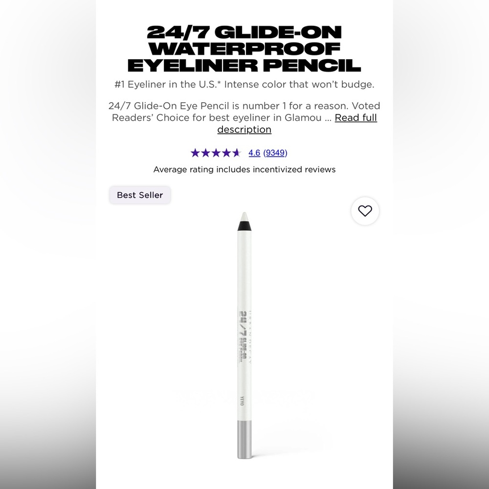 Urban Decay 24/7 Luxury Eye Pencil - Yeyo
